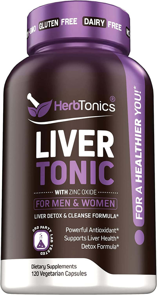 Livertincture Liver Cleanse Detox & Repair | 8 Herb Liquid Blend Supplement for Healthy Liver | Natural Antioxidants with Milk Thistle, Dandelion + Ginger Root | 30 Servings…