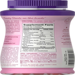 Nature'S Bounty Advanced Hair, Skin and Nails Strawberry Gummies, 6000Mcg Biotin, 90 Ct. - vitamenstore.com