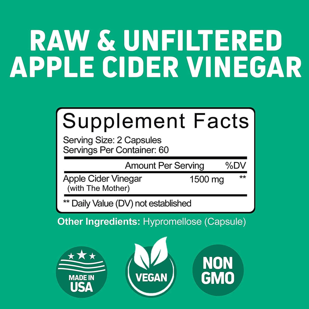 Apple Cider Vinegar Gummies & Capsules Bundle | Raw ACV for Energy and Immunity