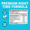 Night Time Weight Supplement with Melatonin to Support Sleep & Metabolism | Melatonin & L-Theanine for Women and Men | Non-Gmo, Vegan Friendly Capsules