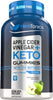 Herbtonics ACV Keto Gummies with the Mother & Keto BHB | Apple Cider Vinegar Keto Gummies | Sugar Free, Keto ACV Gummies for Energy & Immunity