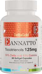 WELLNESS EXTRACT E Annatto Tocotrienols Deltagold 300Mg, Vitamin E Tocotrienols Supplements 60 Softgel Capsules, Tocopherol Free, Supports Immune Health & Antioxidant Health (90% Delta & 10% Gamma). - vitamenstore.com