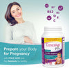 Conceive plus Womens Fertility Support - Female Fertility Formula, Conception Prenatal Vitamin, 60 Capsules, 30 Day Supply